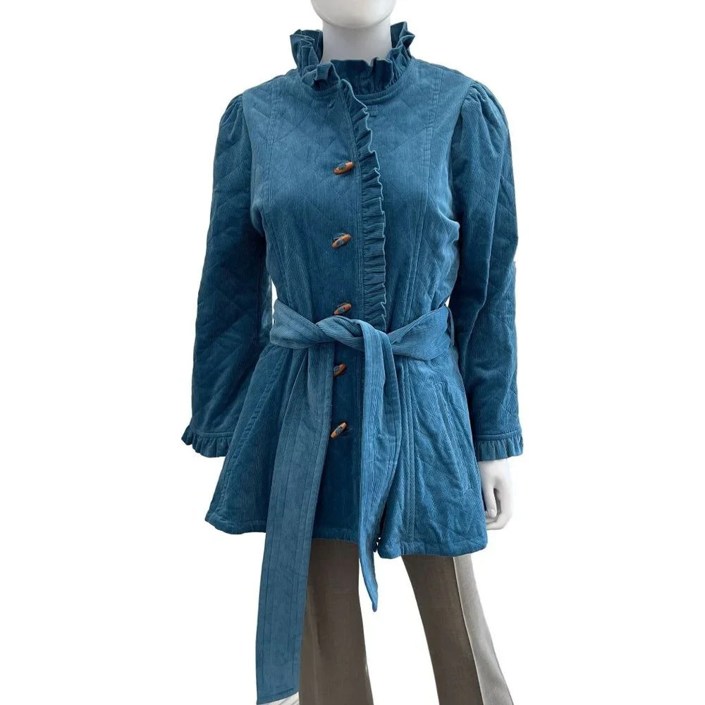 Kristinit Quilted Corduroy Jacket - Picture 2 of 9
